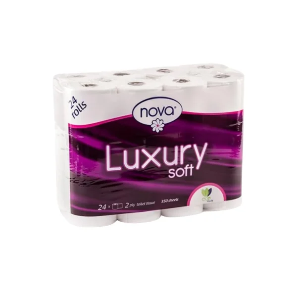 2 Ply Toilet Paper Luxury Soft 350sht